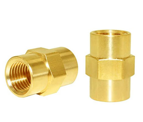 1/4" NPT-Messinghexen-Nippel, weiblicher Hexen-Nippel ANSI