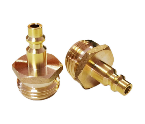 3/4" -11.5NH brennen heraus Stecker mit Messingschnellkupplung bleifrei durch